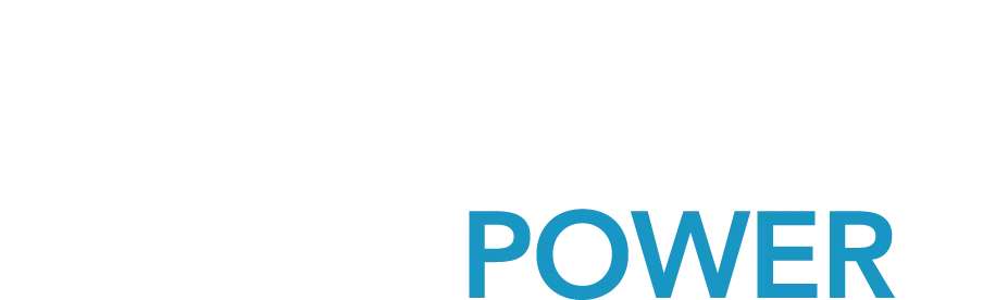 Energy Partners Power Blue & White Logo